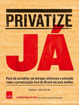 cover image of Privatize Já